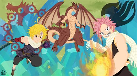 Artstation Fairy Tail And The Seven Deadly Sins