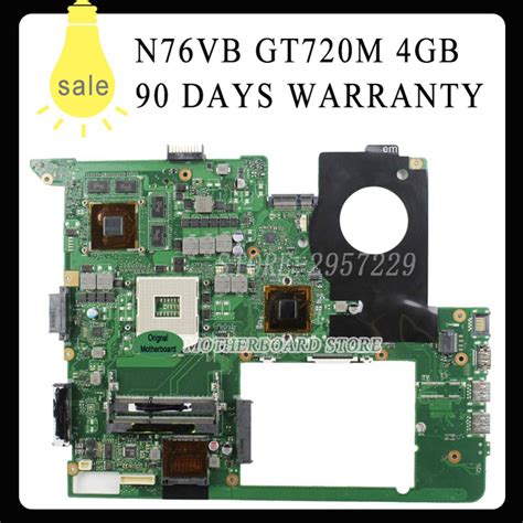 Asus carte mère N76VJ N76VB N76VZ N76VM N76V REV 2 0 4G