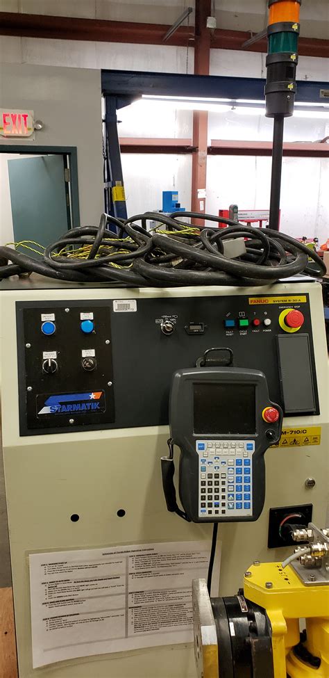 Fanuc M710 M710 Series Robtic Arm System Fabricating Machinery Inc