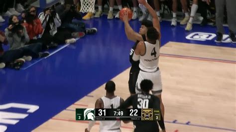 Malik Hall Gets The And 1 Bucket For Michigan State Espn Video