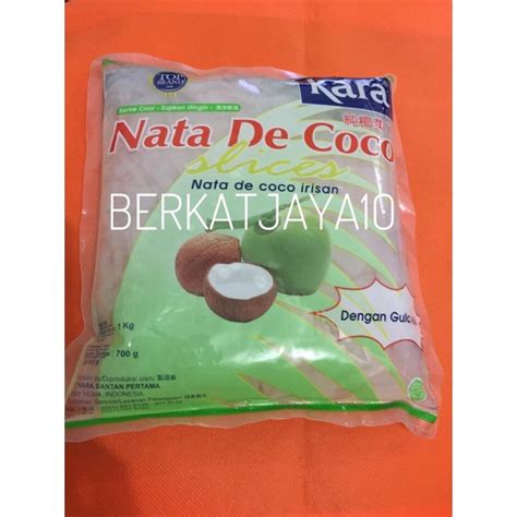 Jual Kara Nata De Coco Irisan Slice Kemasan Kg Shopee Indonesia