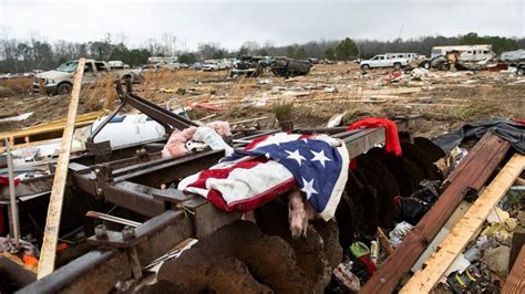 US tornadoes: At least nine dead after southern states hit - as tens of thousands of people left ...