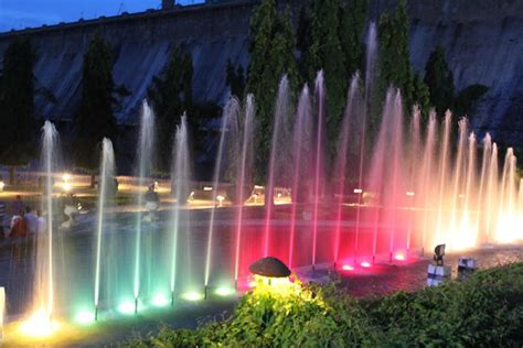 Brindavan Gardens Musical Fountain