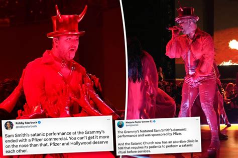 Sam Smith's 'satanic' Grammys performance slammed on Twitter