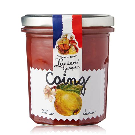 LUCIEN GEORGELIN Confiture de coing cuite au chaudron 320g pas cher à