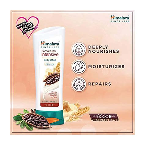 Buy HIMALAYA COCOA BUTTER INTENSIVE BODY LOTION 100 ML Online Get