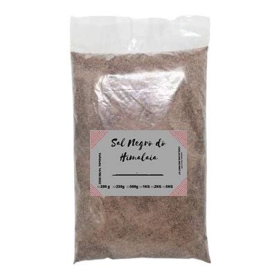 Sal Negro Do Himalaia Kala Namak Fino Grosso 500 G 1KG Shopee Brasil