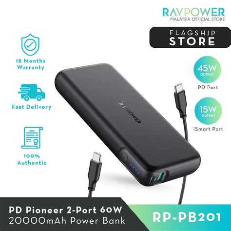 List 105 Wallpaper Pd Pioneer 20000mah 60w Portable Charger 2 Port