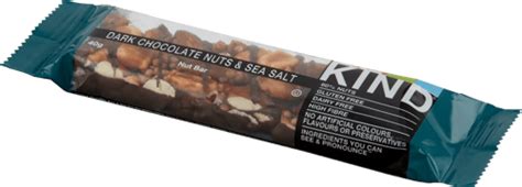 Be KIND Dark Chocolate Nuts Sea Salt 40 G Hverdag Dk