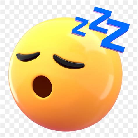 Sleepy Emoji PNG Images | Free Photos, PNG Stickers, Wallpapers ...