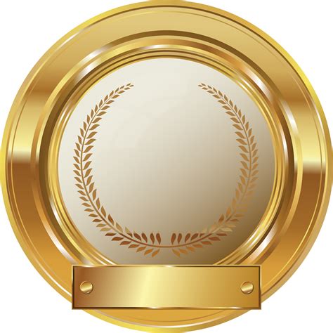 Gold Certificate Seal Png