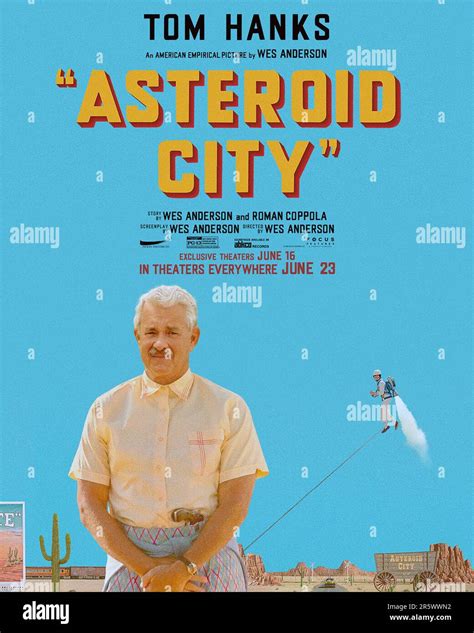 ASTEROID CITY, US character poster, Tom Hanks, 2023. © Focus Features ...