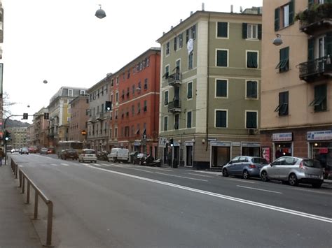 Via Cornigliano Concorso Di Idee Un Viale Con Area Pedonale E Verde