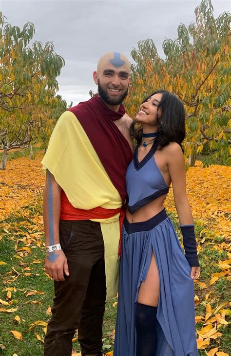 Katara & Aang | Disfraces de halloween parejas, Disfraces carnaval mujer, Halloween disfraces