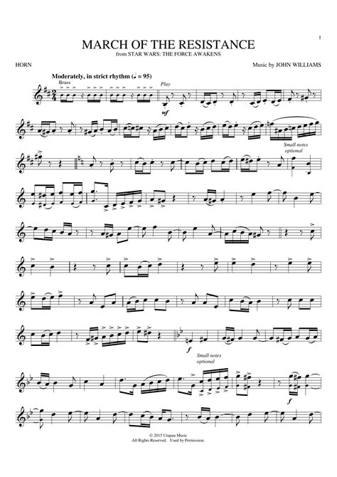 French Horn Sheet Music at Callie Ellis blog