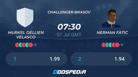 Murkel Dellien Velasco Vs Nerman Fatic Predictions Odds Live Score