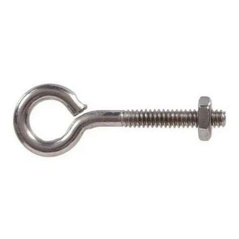 Full Thread Eye Foundation Bolt, Stainless Steel, Diameter: 4 mm at Rs 4/piece in Indore