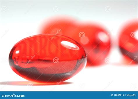 Red Capsule Pills Royalty Free Stock Photo Image 12000015