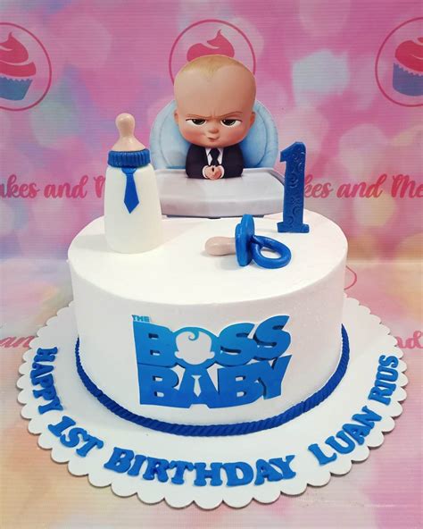 Boss Baby Cake - 1129 – Cakes and Memories Bakeshop