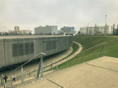 Velodrom Berlin, an interesting structure underground