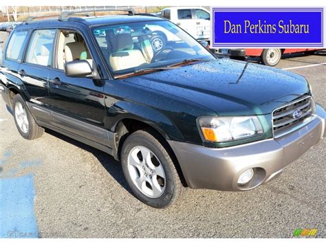 Woodland Green Pearl Subaru Forester Xs Photo