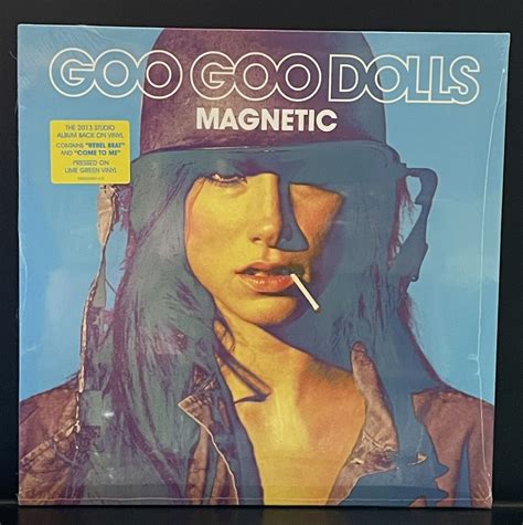 The Goo Goo Dolls Magnetic Vinyl Lp Lime Green Limited Edition