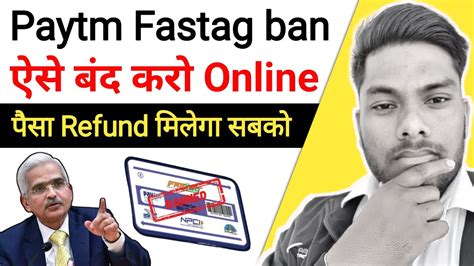 Paytm Fastag Online Paytm Fastag Cancel Online