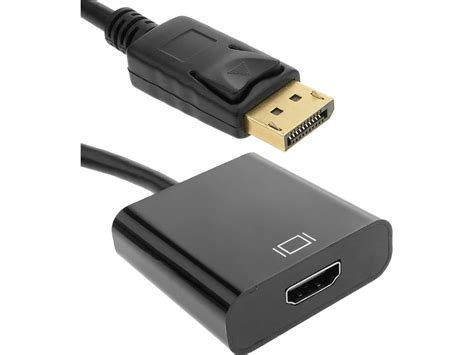 Adaptador CABLEMATIC DisplayPort para HDMI Macho Fêmea Worten pt