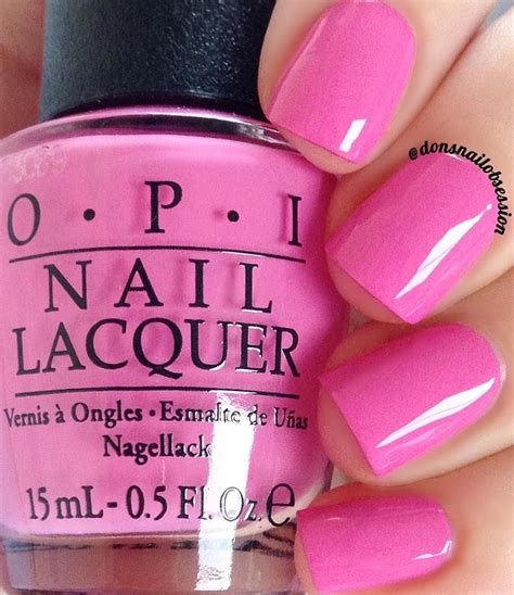 Opi Two Timing The Zones A Gorgeous Pink Nail Shade From The Opi Fiji Collection Cute Pink