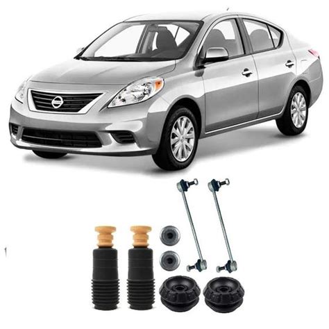 Kit Batente Bieleta Nissan Versa Dianteira At O Par