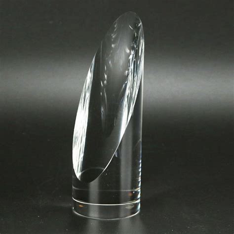 Round Sliced Glass Trophy Mc112 Fen Regis Trophies