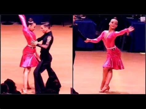 Florian Baudoux Natalia Sadowska Dances French Championship Latin