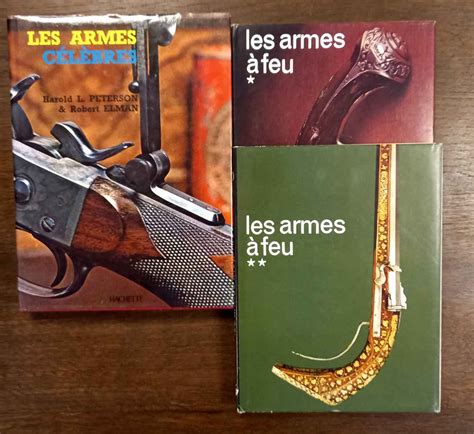 AntikCostume Lot de 5 livres sur les armes à feu Cottaz Peterson