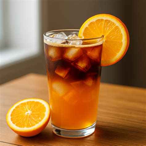 americano orange recipe refreshing coffee   twist