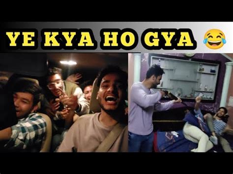 Doston Ke Sath NIGHTOUT 5 Seater Car Mei 7 Bande Vlog 6 YouTube