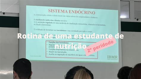 ROTINA DE UMA ESTUDANTE DE BIOMEDICINA 12 2º período Study Vlog