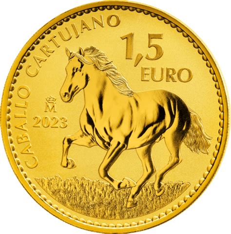 Moneda de Oro: Caballo Cartujano