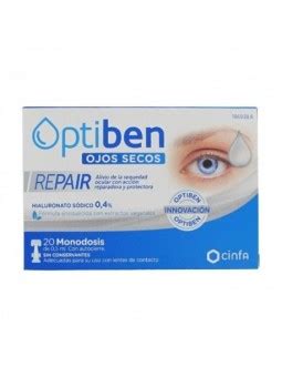 Optiben Ojos Secos Repair Monodosis