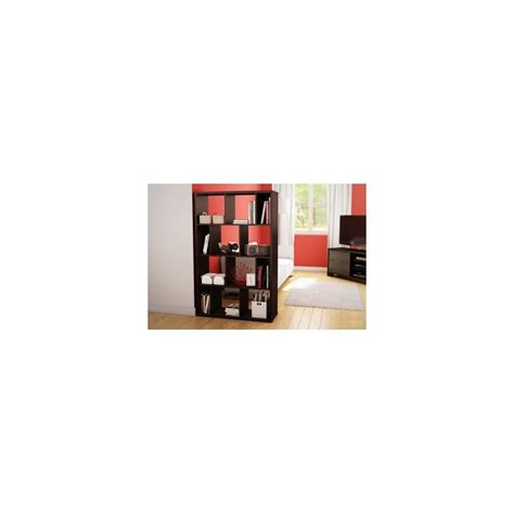 Librero CREA Muebles LC7ch Moderno Chocolate