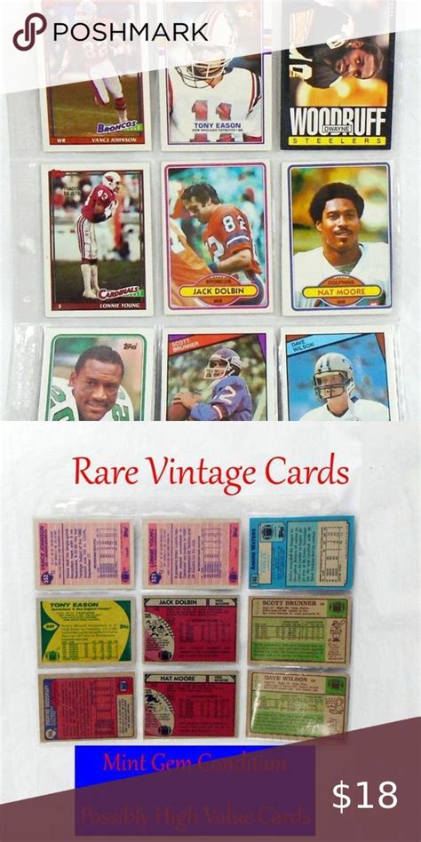 Football Cards Vintage Lot in 2022 | Football cards, Vintage cards, Cards