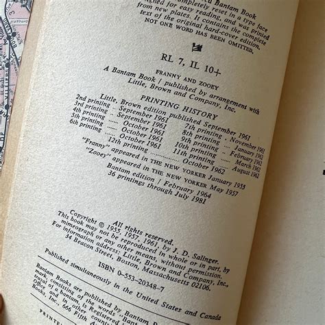 Franny And Zooey Salinger 1