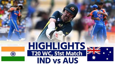 Ind Vs Aus Highlights India Vs Australia Match Highlights Match