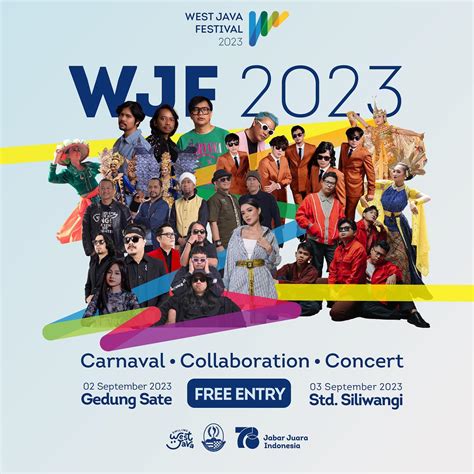 West Java Festival 2023 Line Up Tiket Tanggal Dan Tempat Pelaksanaan