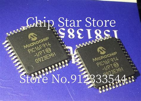 Pcs Pic F I Pt Pic F Tqfp Bit Microcontrollers Mcu