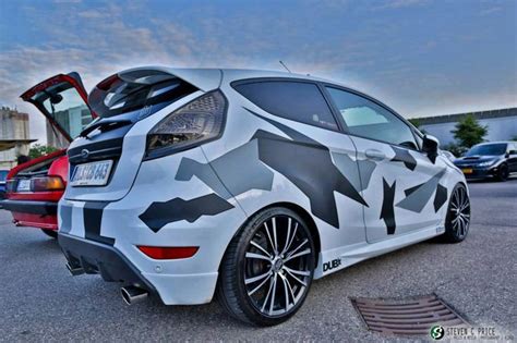 Ford Fiesta Sports Car Vinyl Wrap Vinyl