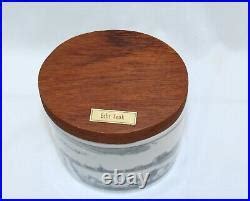 Vintage ALKA KUNST ALBOTH KAISER GERMANY PORCELAIN TOBACCO HUMIDOR