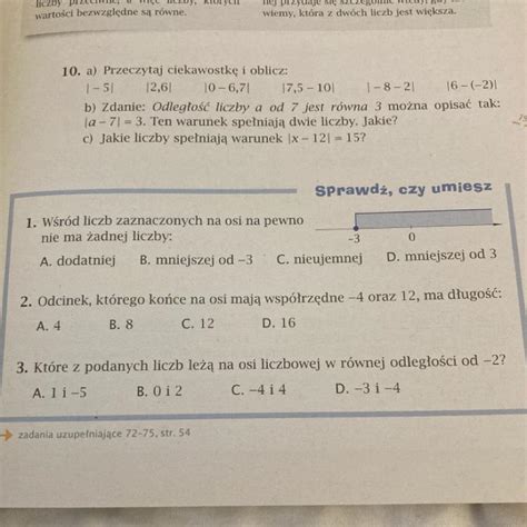 Sprawd Czy Umiesz Matematyka Klasa Str Brainly Pl