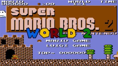 Super Mario Bros 2 The Lost Levels World 2 [4k] Youtube