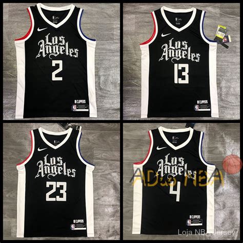 Hot Pressed Los Angeles Clippers Kawhi Leonard Camiseta Paul George