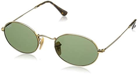 Ray Ban Oval Flat Lens Sunglasses Rb3547 Metal In Metallic For Men Lyst